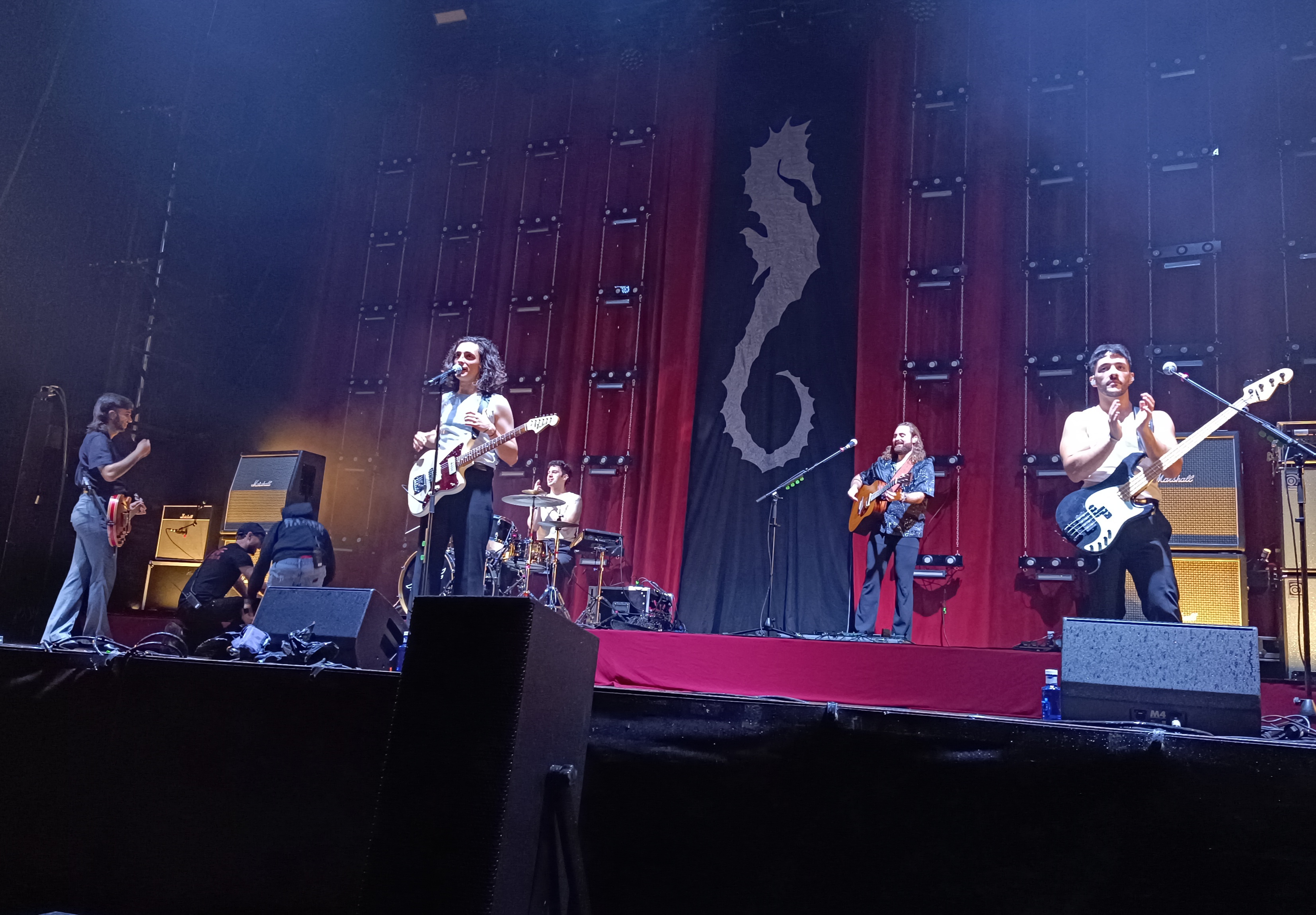 Arde Bogotá en el festival Palencia Sonora el 8 de junio de 2024.